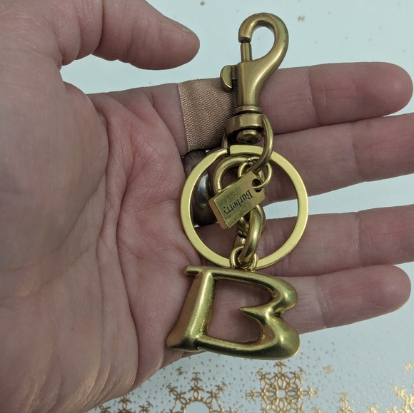 Burberry Gold Key Holder - Picture 6 of 8